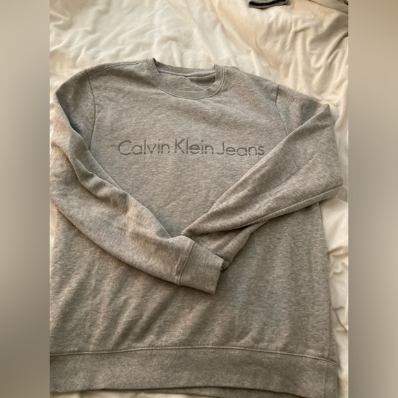 Calvin Klein Jeans Crew Neck Sweatshirt - Picture 3 of 5